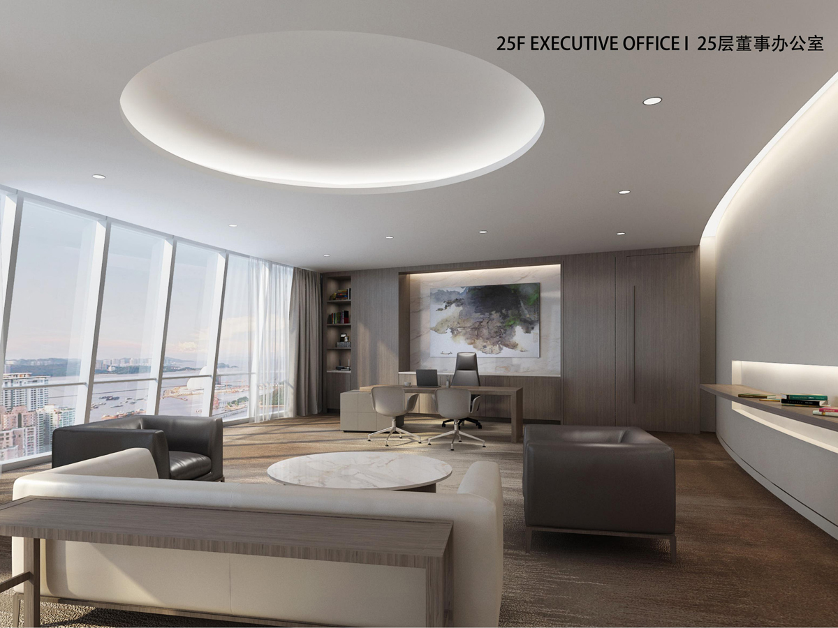 惊艳蜕变！安徽半山装饰深耕合肥，打造高品质办公楼装修典范(图1)