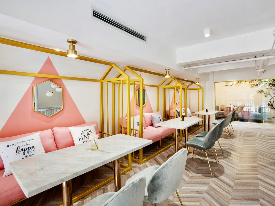 合肥400平方甜品店装修设计项目(图3)