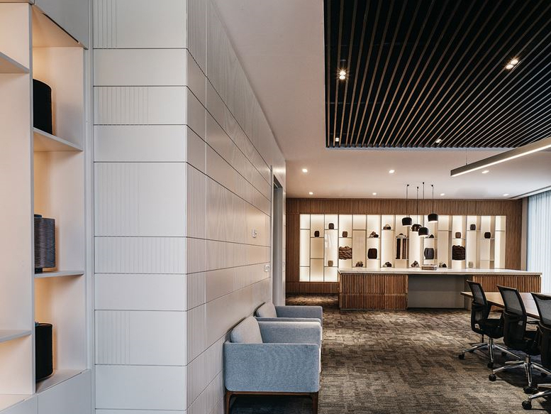 芜湖2300平方现代简约风办公楼装修项目(图3)