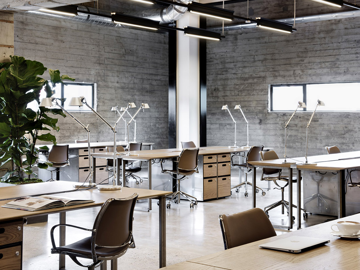 铜陵3000平方轻奢办公室装修设计案例分析(图1)