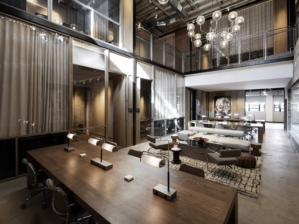 铜陵3000平方轻奢办公室装修设计案例分析(图2)