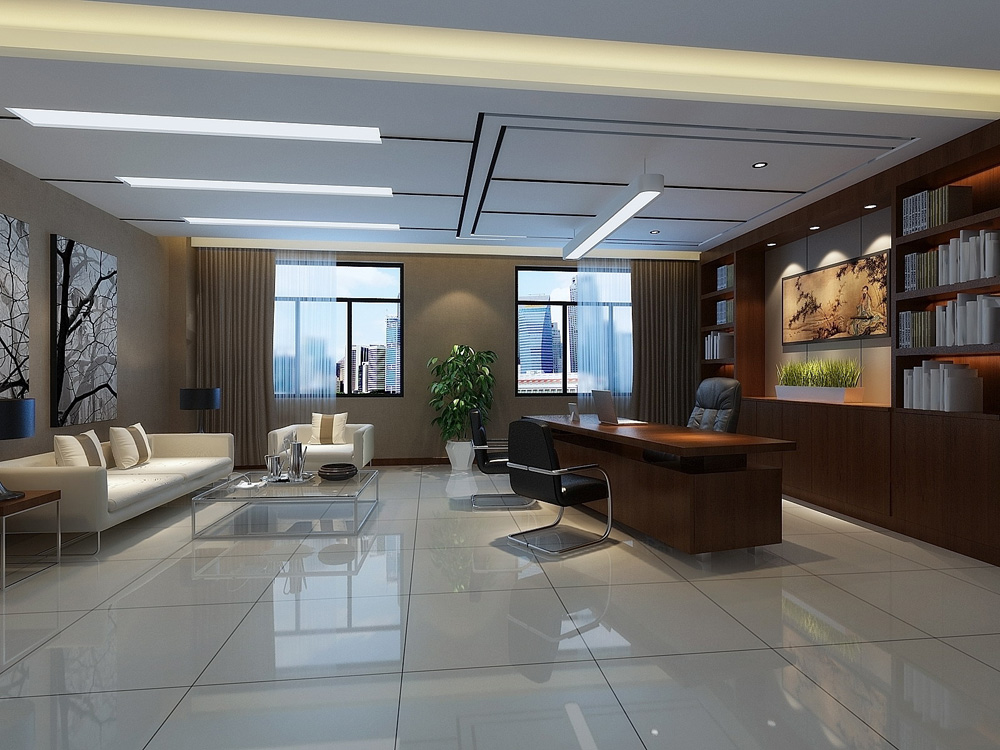 雷沃机械总部3000平方办公楼装修设计项目(图7)