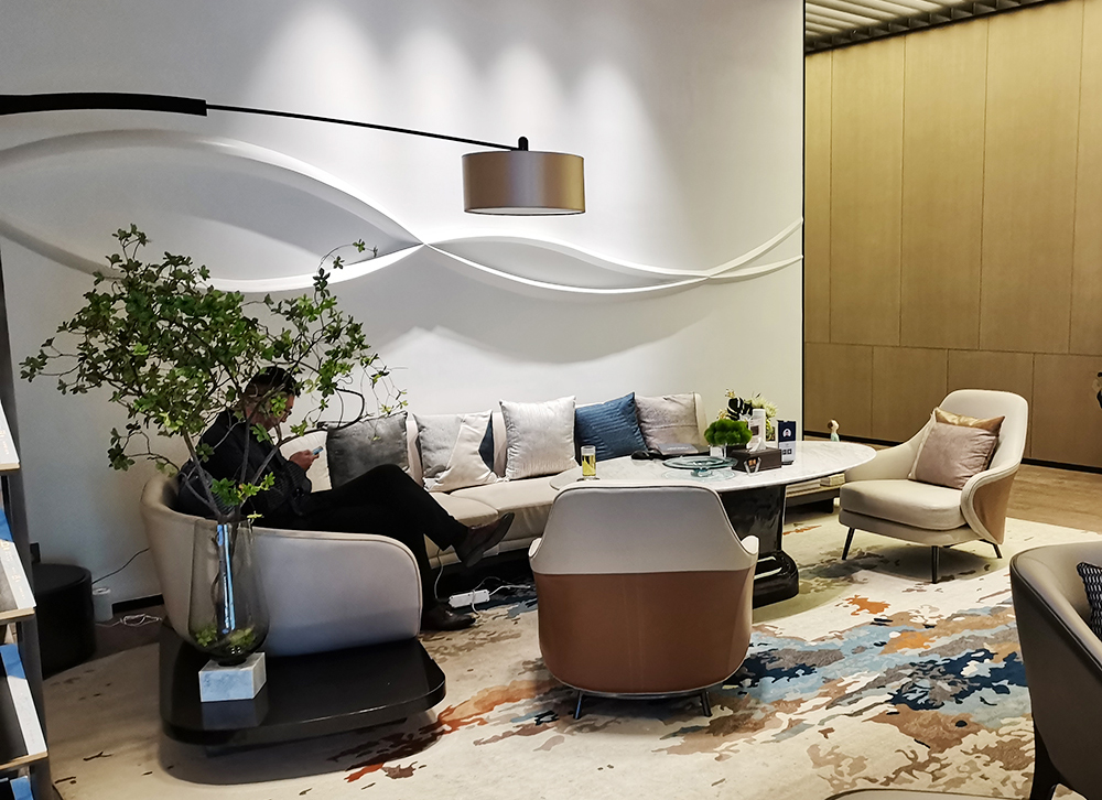 中梁地产与金茂地产合作项目金茂府售楼部(图3) 金茂地产徐州云龙湖金茂府售楼部(图3)