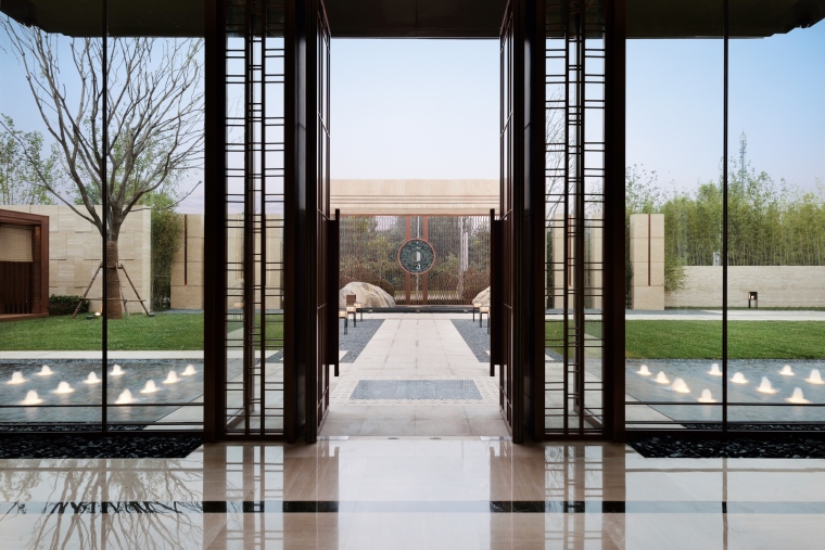 安庆新中式售楼部装修设计项目(图6)